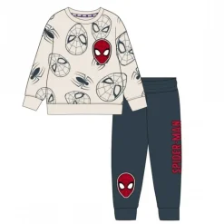 Chándal Spiderman Niños 3-8 Años 60% Algodón