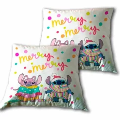Cojín Lilo & Stitch Navidad Disney 40x40 cm
