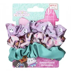Coleteros de Tela Gabby's Dollhouse 3 Piezas 100% Poliéster