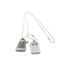 Colgante chapas Doctor Who Tardis