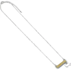 Collar con la placa de Hufflepuff Harry Potter