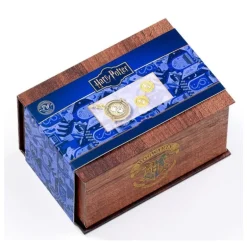 Collar y Pendientes Time Turner de Hermione - Harry Potter (Dorado)