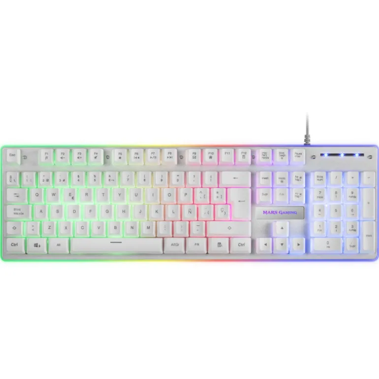 Combo 3en1 Mars Gaming MCPX Blanco