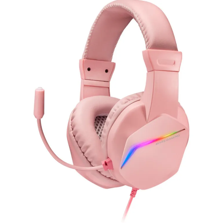 Combo Mars Gaming MCP-RGB3 Rosa Español