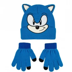 Conjunto 2 Piezas Sonic Azul 100% Acrílico