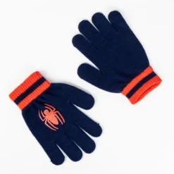 Conjunto de 2 Piezas de Spiderman: Gorra y Guantes