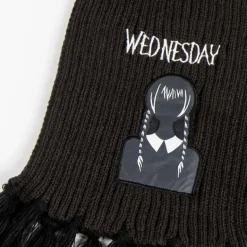 Conjunto de Bufanda y Gorro Wednesday