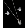 Conjunto Plata de Ley y Circonitas Disney Mickey