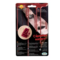 Cápsulas de Sangre para Halloween