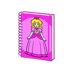 Cuaderno A5 Princesa Peach Super Mario