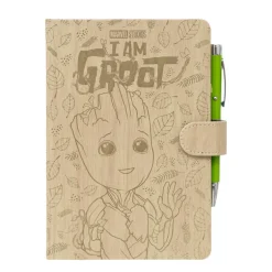 Cuaderno A5 y Boligrafo Proyector Groot Marvel