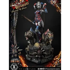 Dark Nights: Metal Estatua Harley Quinn Who Laughs Deluxe