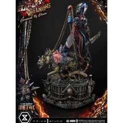 Dark Nights: Metal Estatua Harley Quinn Who Laughs Deluxe