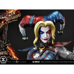 Dark Nights: Metal Estatua Harley Quinn Who Laughs Deluxe