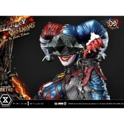 Dark Nights: Metal Estatua Harley Quinn Who Laughs Deluxe