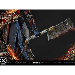 Dark Nights: Metal Estatua Harley Quinn Who Laughs Deluxe