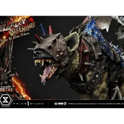 Dark Nights: Metal Estatua Harley Quinn Who Laughs Deluxe