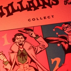 DC Comics Litografía Villanos 90th Anniversary Edición Limitada