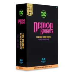 DC Multiverse Figura The Demon Black Light Edition 18 cm
