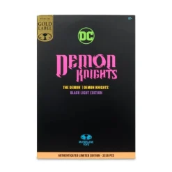 DC Multiverse Figura The Demon Black Light Edition 18 cm