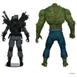 DC Multiverse McFarlane Pack 2 Figuras Batman vs. Killer Croc 18 cm