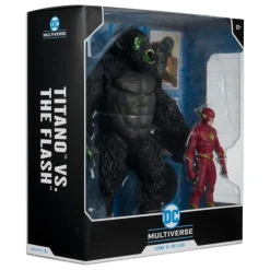 DC Multiverse Pack 2 Figuras Flash vs. Titano McFarlane