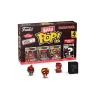 Deadpool Pack 4 Figuras Bitty POP! Vinyl Dinopool 2,5 cm