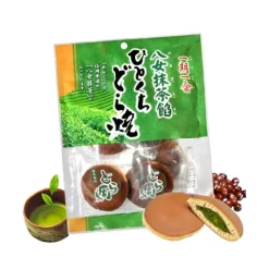 Delicioso Dorayaki de Matcha Yame y Azuki