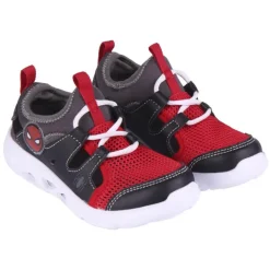 Deportiva baja negra y roja Spider-Man