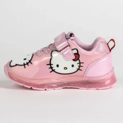 Deportiva con luces Hello Kitty - PU/Polyester/TPR