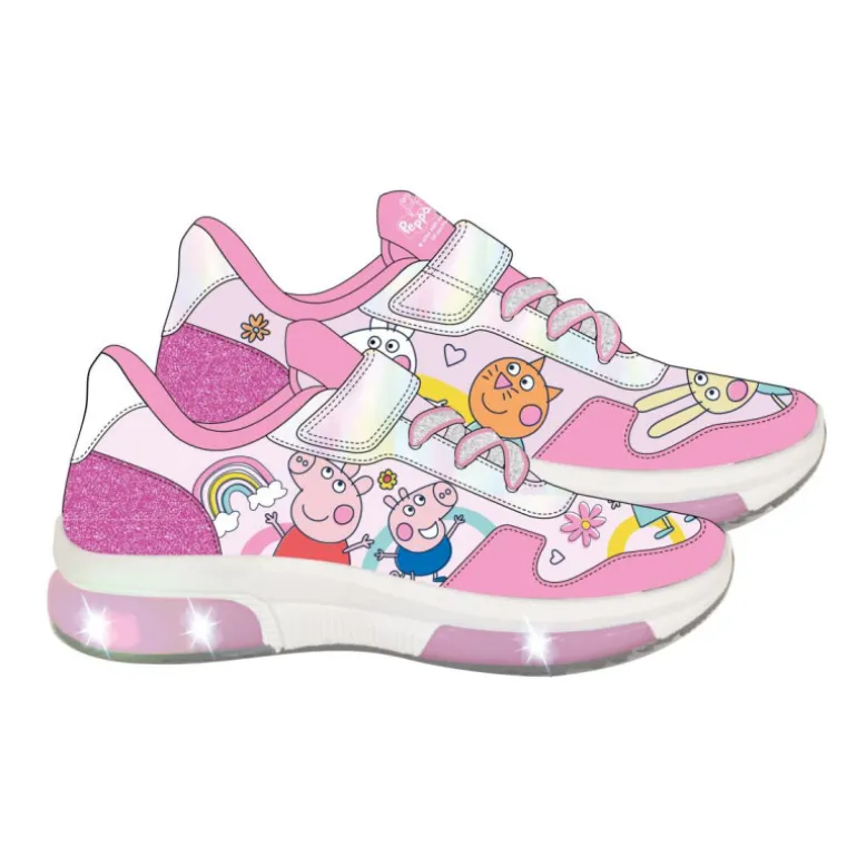 Deportiva con Luces Peppa Pig