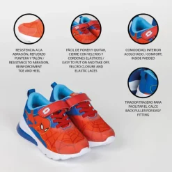 DEPORTIVA SUELA LIGERA EVA CON LUCES SPIDERMAN