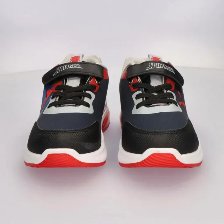 Deportivas Spiderman con Luces y Suela de PVC