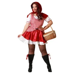 Deslumbrante Disfraz de Caperucita para Mujer