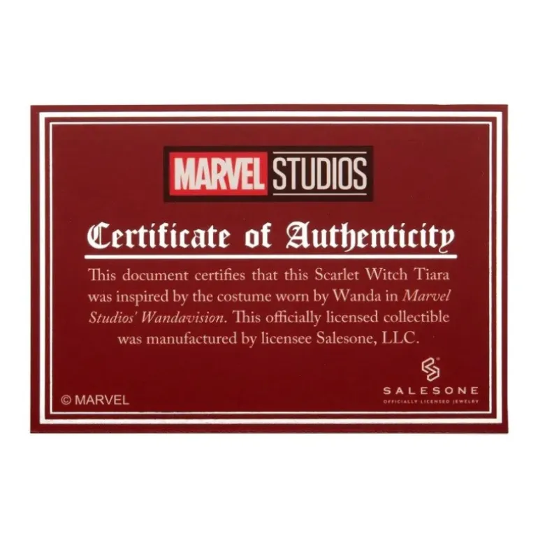 Diadema Bruja Escarlata Marvel