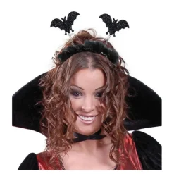 Diadema de Murciélagos con Marabú negro