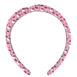 Diadema Hello Kitty Diseño Fucsia Adorable