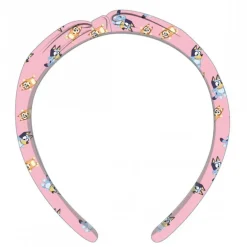 Diadema Infantil Bluey Rosa 100% Poliéster