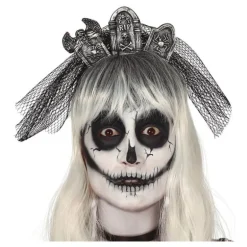 Diadema Lápidas con Velo