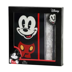 Diario con bolígrafo Mickey Mouse Negro