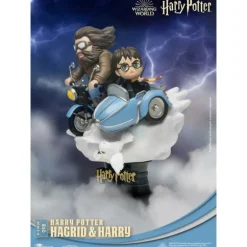 Diorama Harry Potter D-Stage Hagrid y Harry 15 cm