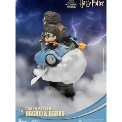 Diorama Harry Potter D-Stage Hagrid y Harry 15 cm