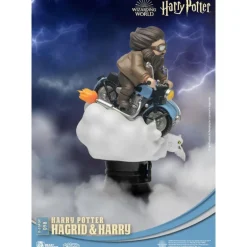 Diorama Harry Potter D-Stage Hagrid y Harry 15 cm