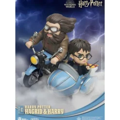 Diorama Harry Potter D-Stage Hagrid y Harry 15 cm