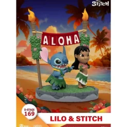 Diorama PVC Lilo & Stitch D-Stage 16 cm