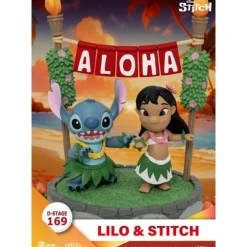 Diorama PVC Lilo & Stitch D-Stage 16 cm