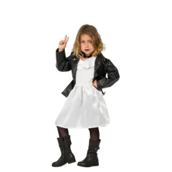 Disfraz infantil Tiffany la Novia de Chucky básico