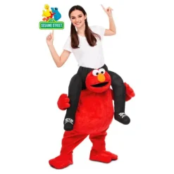 Disfraz a hombros de Elmo para adultos