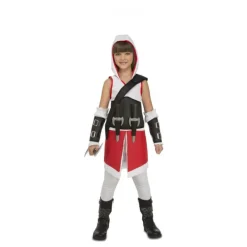 Disfraz Assassin's Creed blanco para niña