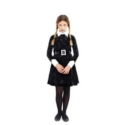 Disfraz Clásico de Miércoles para Niña y Adolescente